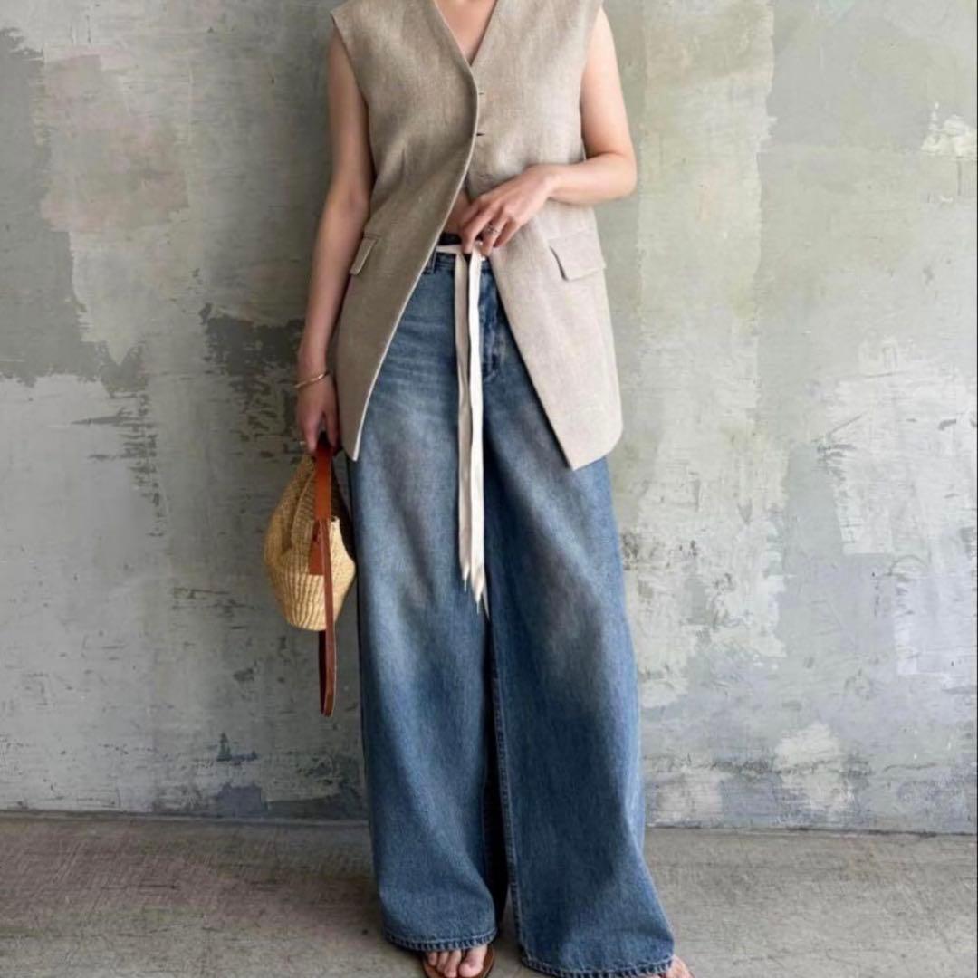 【Plage】 プラージュ　RIAM SUPER LOOSE デニム　36