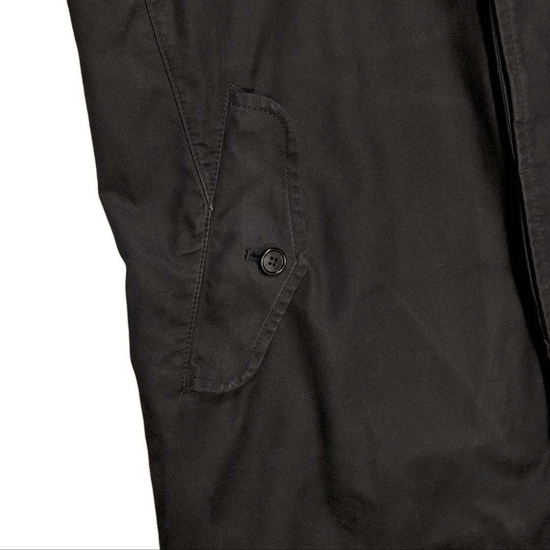 ☆ COMME des GARCONS HOMME ブラック ステンカラーコート