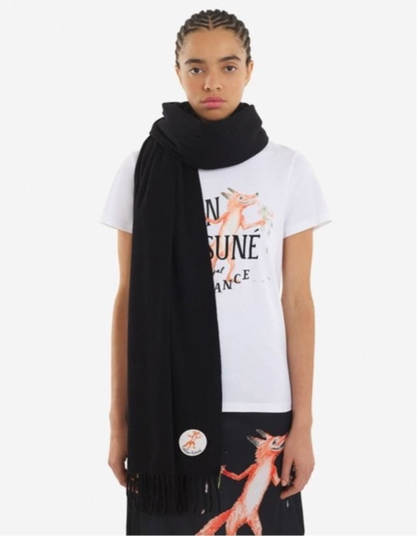 フォックス　マフラー　MAISON KITSUNE メゾンキツネ