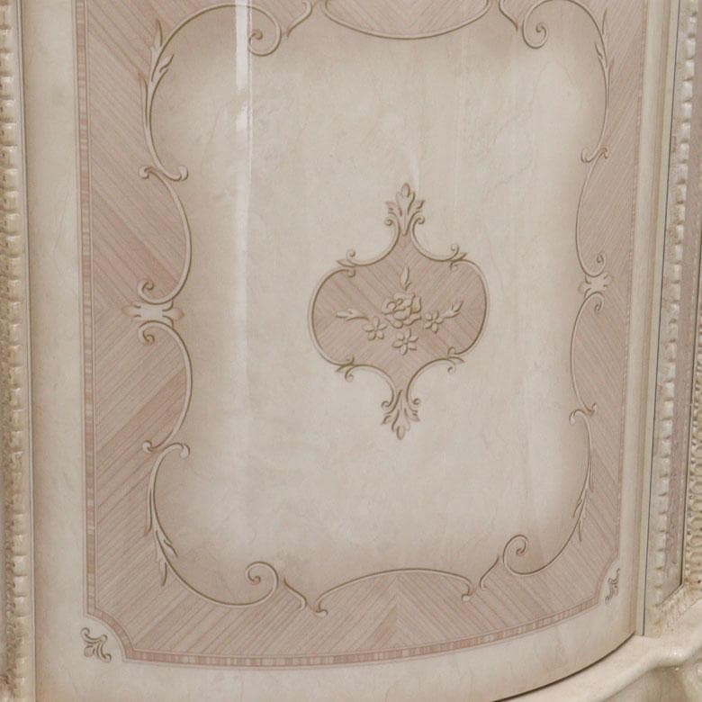 サルタレッリ ヴェルサイユ コーナーキャビネット アイボリー