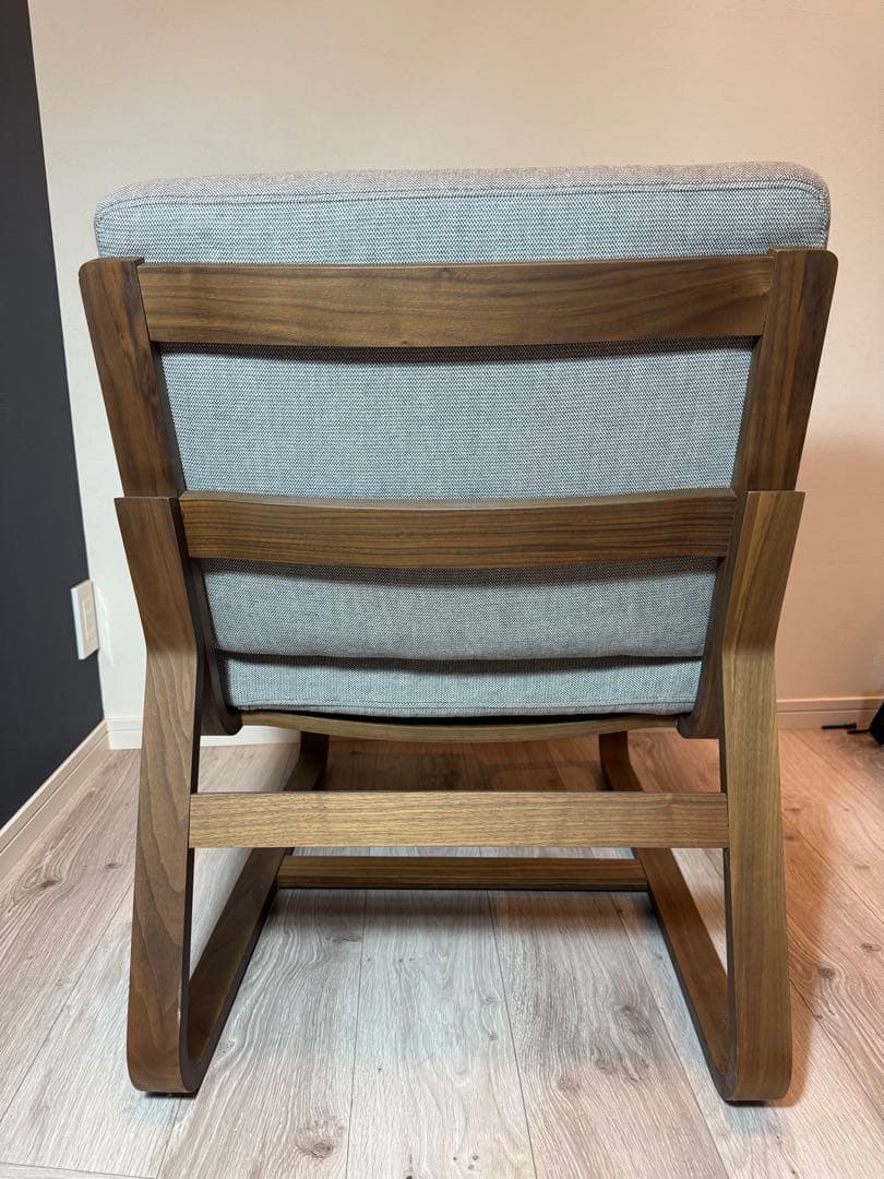 かりんリビングでもダイニングでもつかえるソファチェア　2脚セット肘掛付