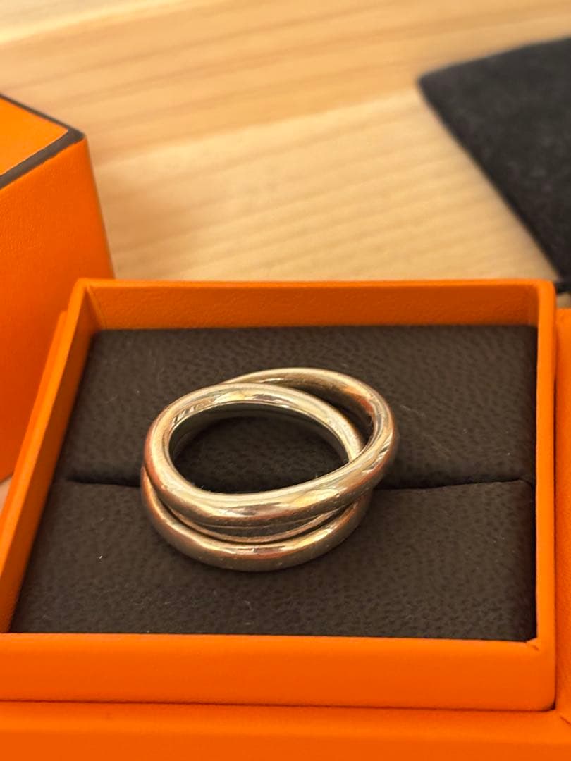 【美品】Hermes ヴェルティージュ エルメス リング 58号