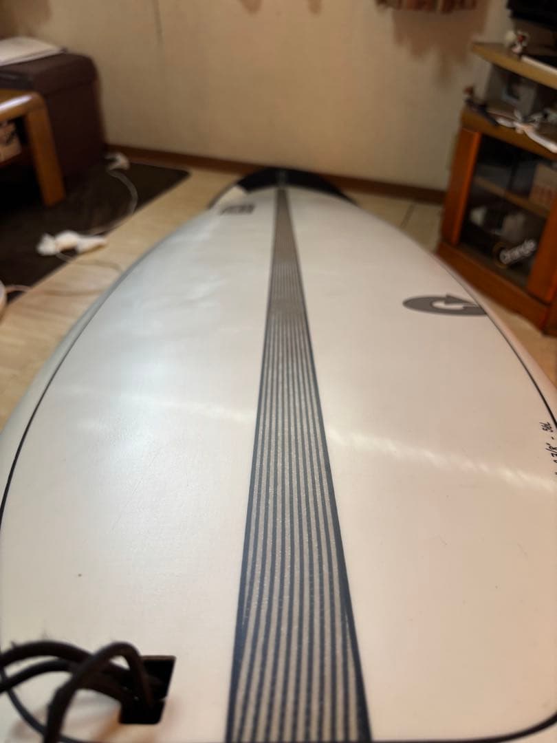 CHANCHO ７.６サーフボード 3フィン ケース付き