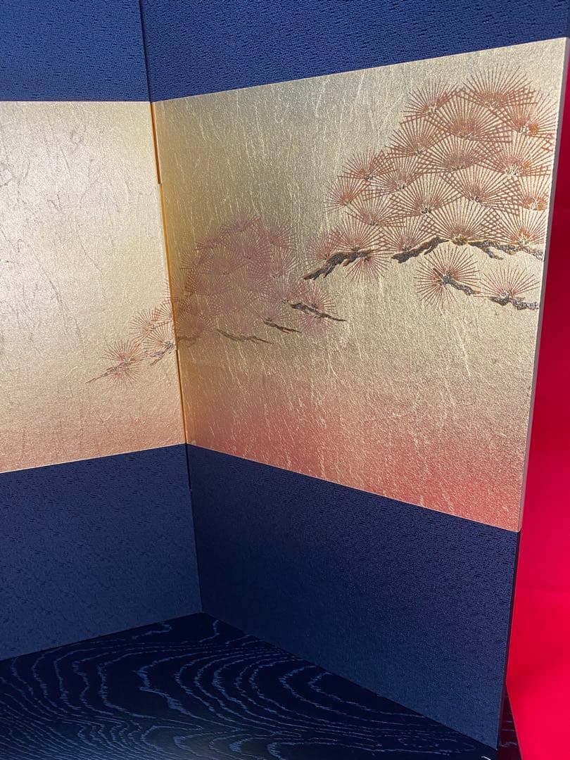 東京久月　雛人形　立親王平飾りセット・間口約５０×奥行約３０×高さ約５４㎝