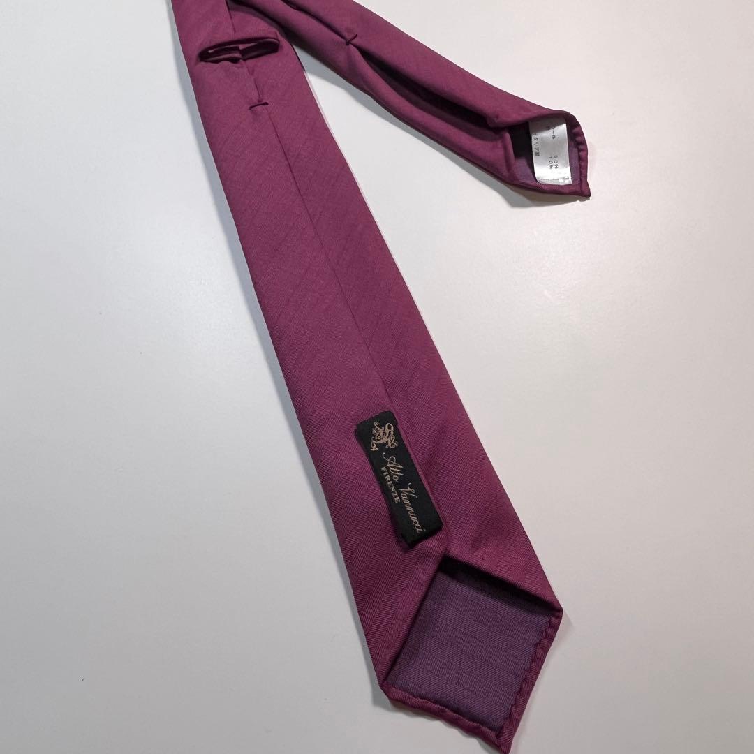 ✨美品✨Atto Vannucci アットヴァンヌッチ　ネクタイ　ヘリンボーン