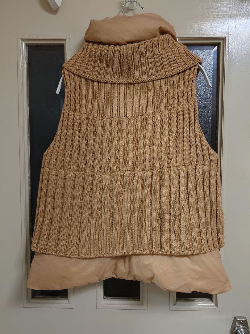 HIROKO BIS ヒロコビス ダウンベスト 　ニット　サイズ11 （L）