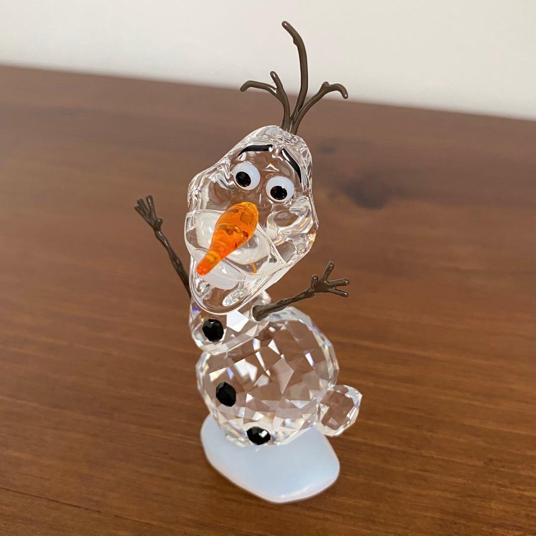 SWAROVSKI スワロフスキー クリスタル オラフ 置物