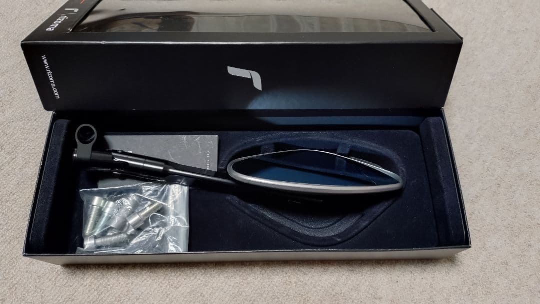 リゾマミラー RIZOMA左右ミラーセット(Genesi ダークグレー)