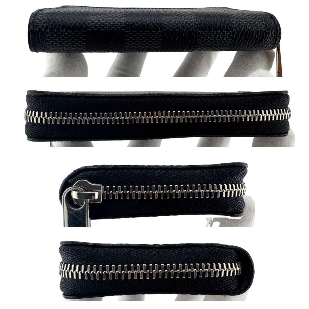 【最高級美品】 ルイヴィトン ジッピーパース ダミエ グラフィット 財布