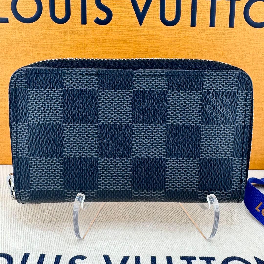 【最高級美品】 ルイヴィトン ジッピーパース ダミエ グラフィット 財布