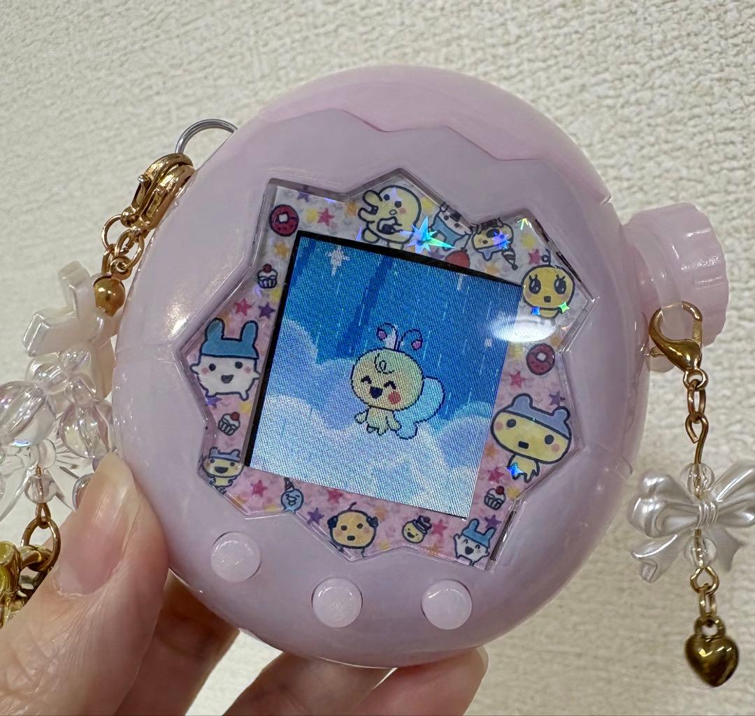 たまごっちパラダイス カスタムシェル マカロンピンク♡