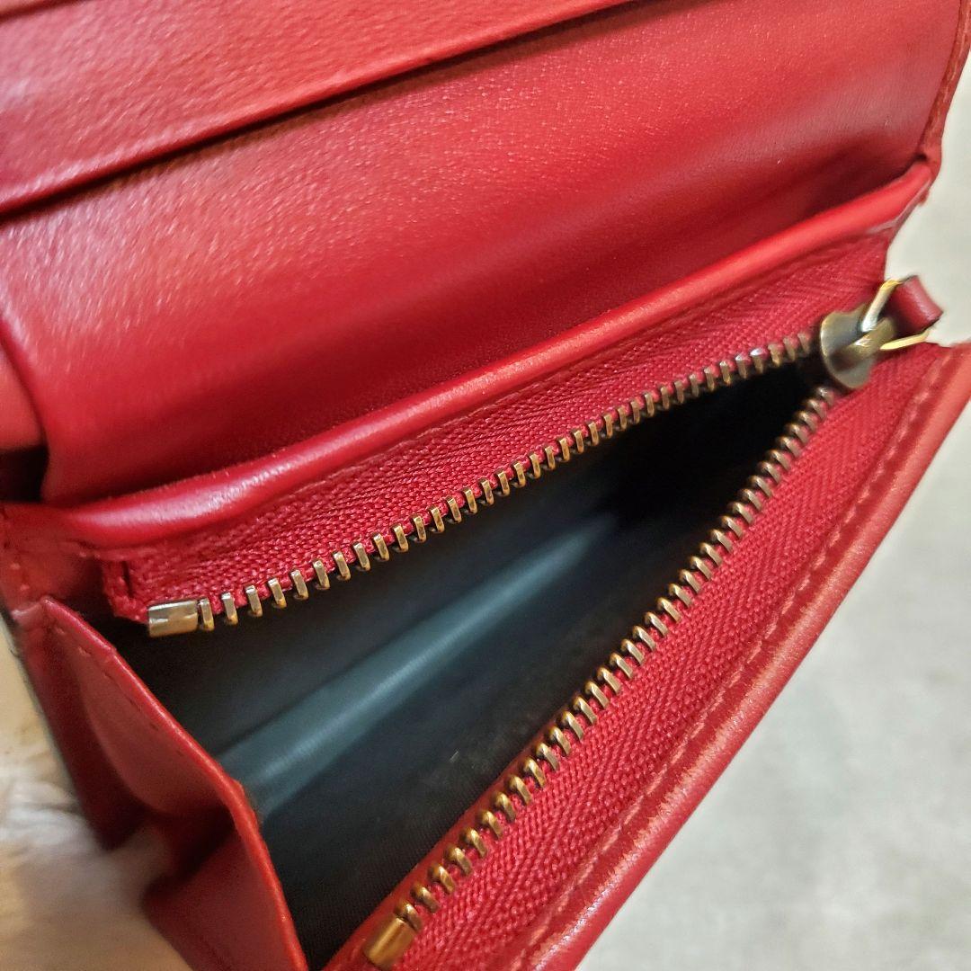 極美品 希少 GUCCI　チェリー　さくらんぼ　GGスプリーム レザー