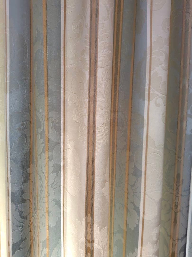 値下げ　KAWASHIMA SELKON ドレープ&レースカーテンのセット