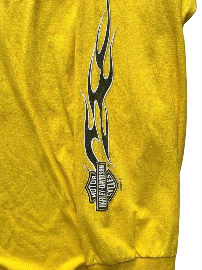 t*t様 Harley-Davidson ロンT XL フレイム柄 レアカラー