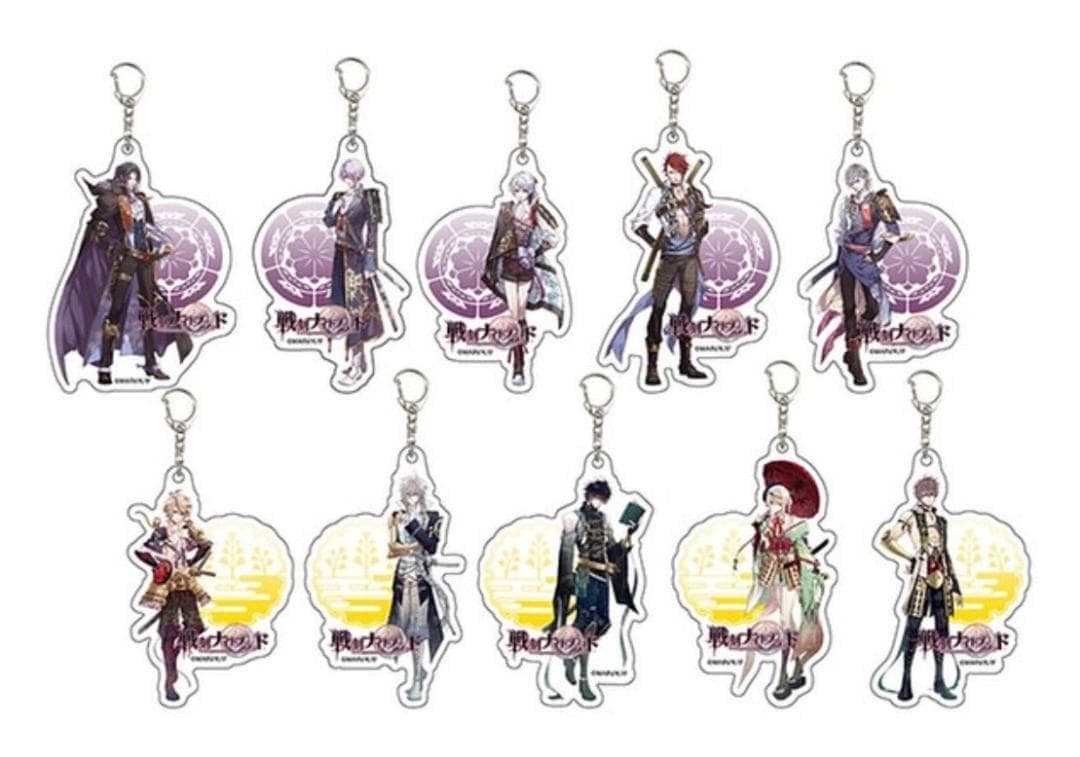 戦刻ナイトブラッドアクリルキーホルダー①②③セット未開封BOX