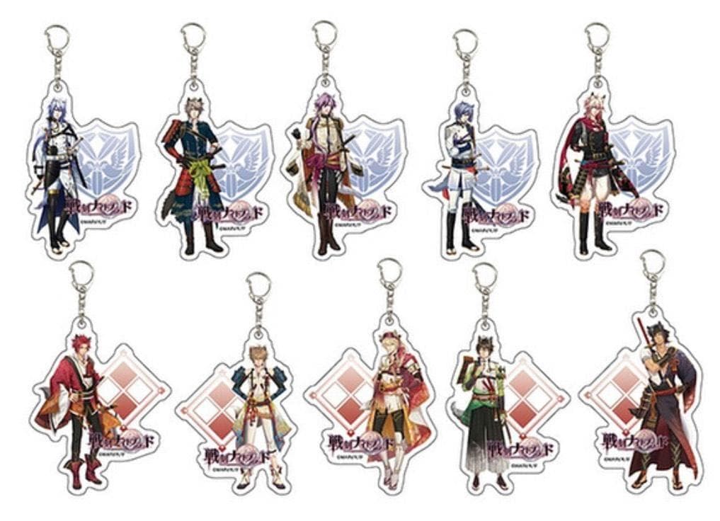 戦刻ナイトブラッドアクリルキーホルダー①②③セット未開封BOX