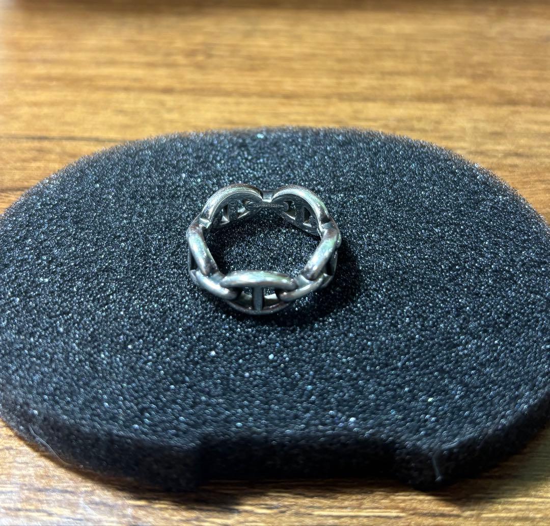 ugさん専門　エルメス シェーヌダンクル リング シルバー 925 #52