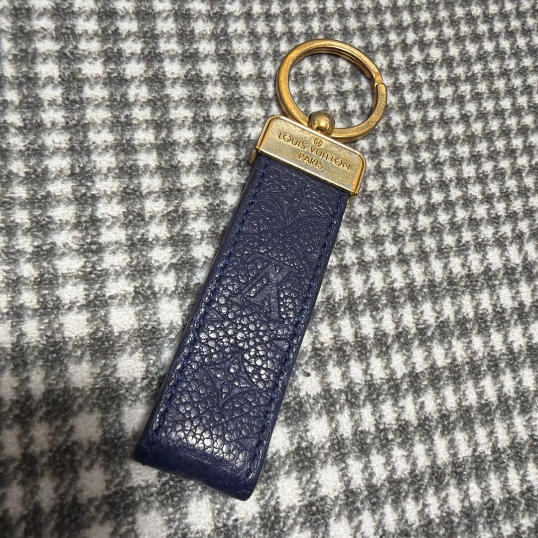 LOUIS VUITTON ネイビー キーホルダー