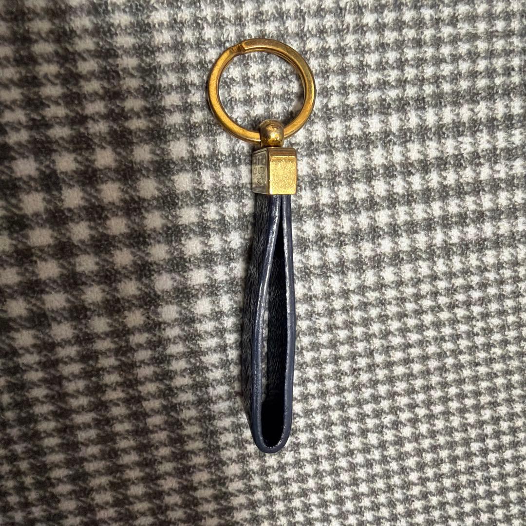 LOUIS VUITTON ネイビー キーホルダー