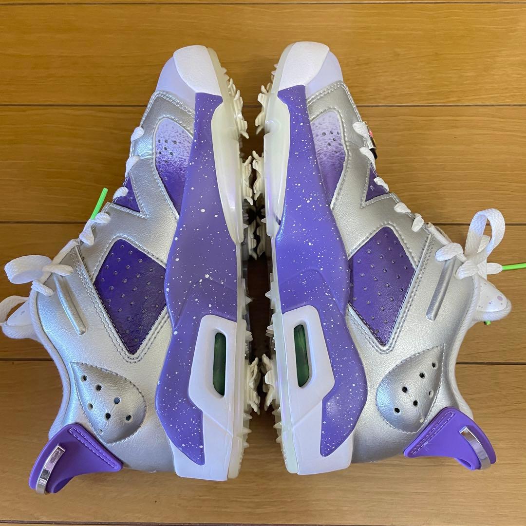 超美品 ナイキ エアジョーダン6 ローゴルフ U.S. オープン ゴルフシューズ