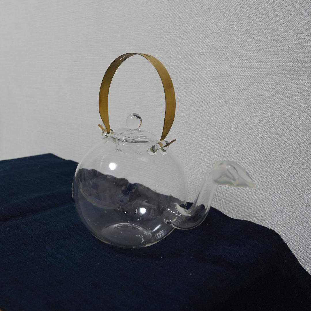 日ノ出化学製作所 ガラスポット M 真鍮