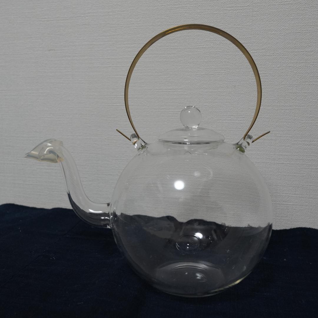 日ノ出化学製作所 ガラスポット M 真鍮