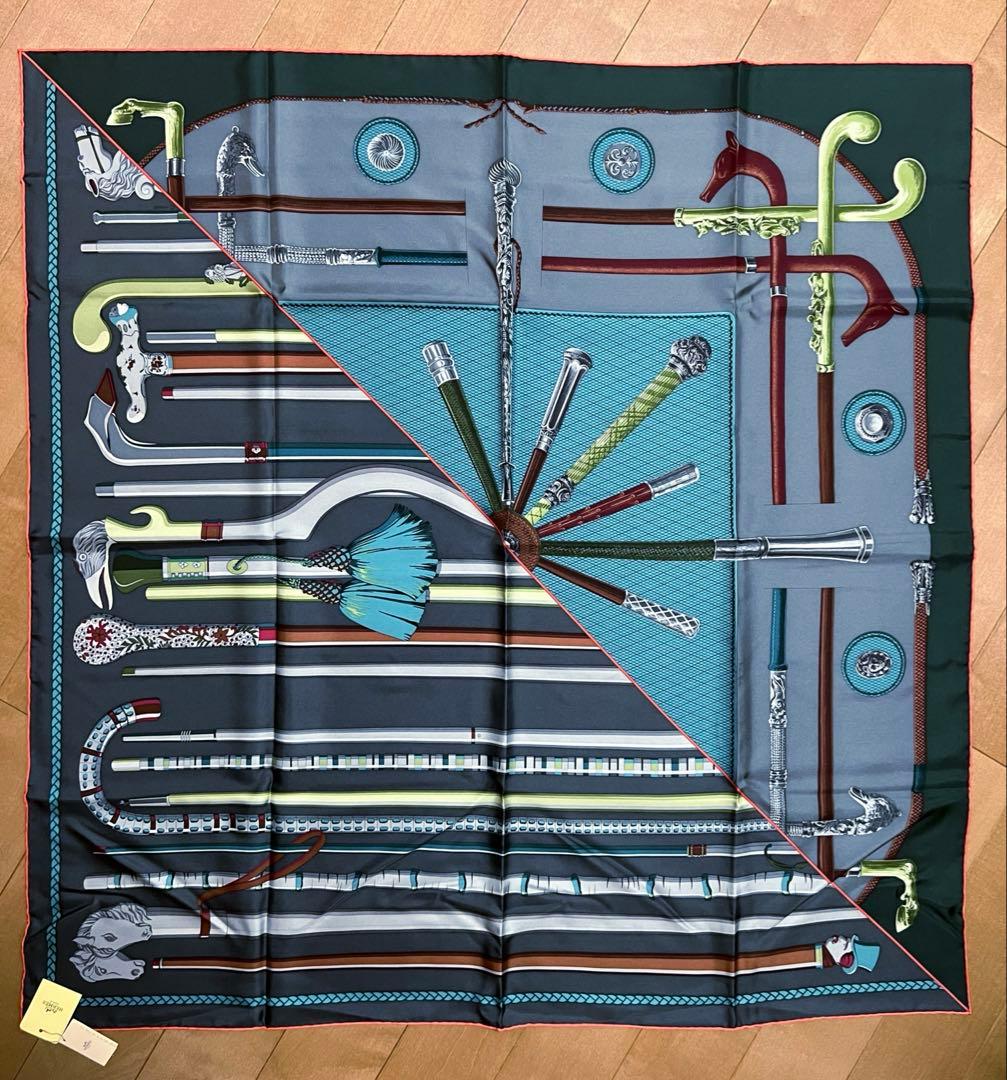 【新品タグ付き】エルメス　カレ　90 シルクツイル