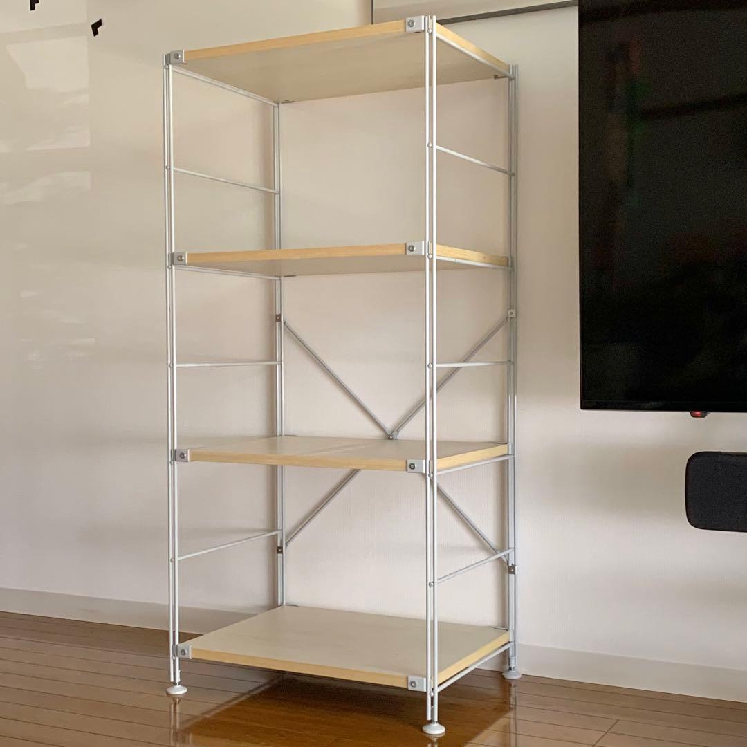 無印良品　スチールユニットシェルフ　120cm