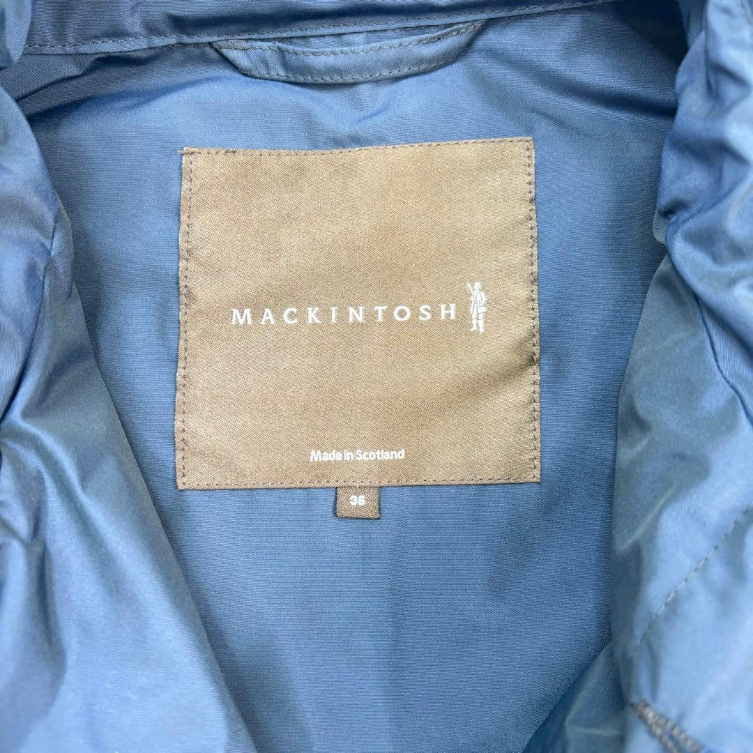 未使用に近い✨MACKINTOSH マッキントッシュ コート ネイビー 36