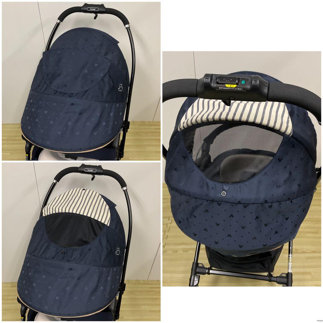綺麗！コンビ メチャカルハンディ オート4キャス エッグショック ミッキーマウス