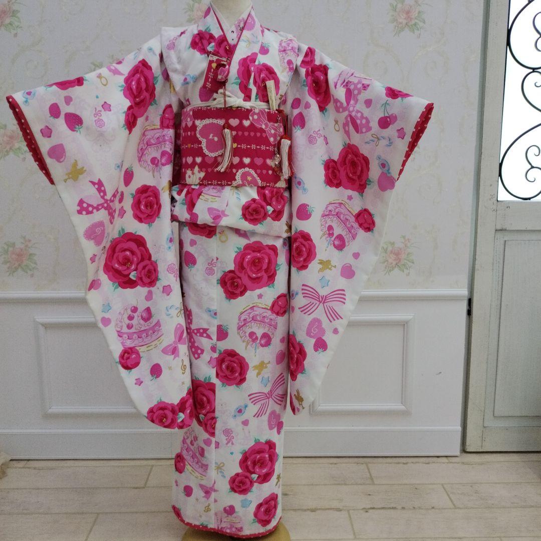 松田聖子さんブランド　7歳用七五三着物セット