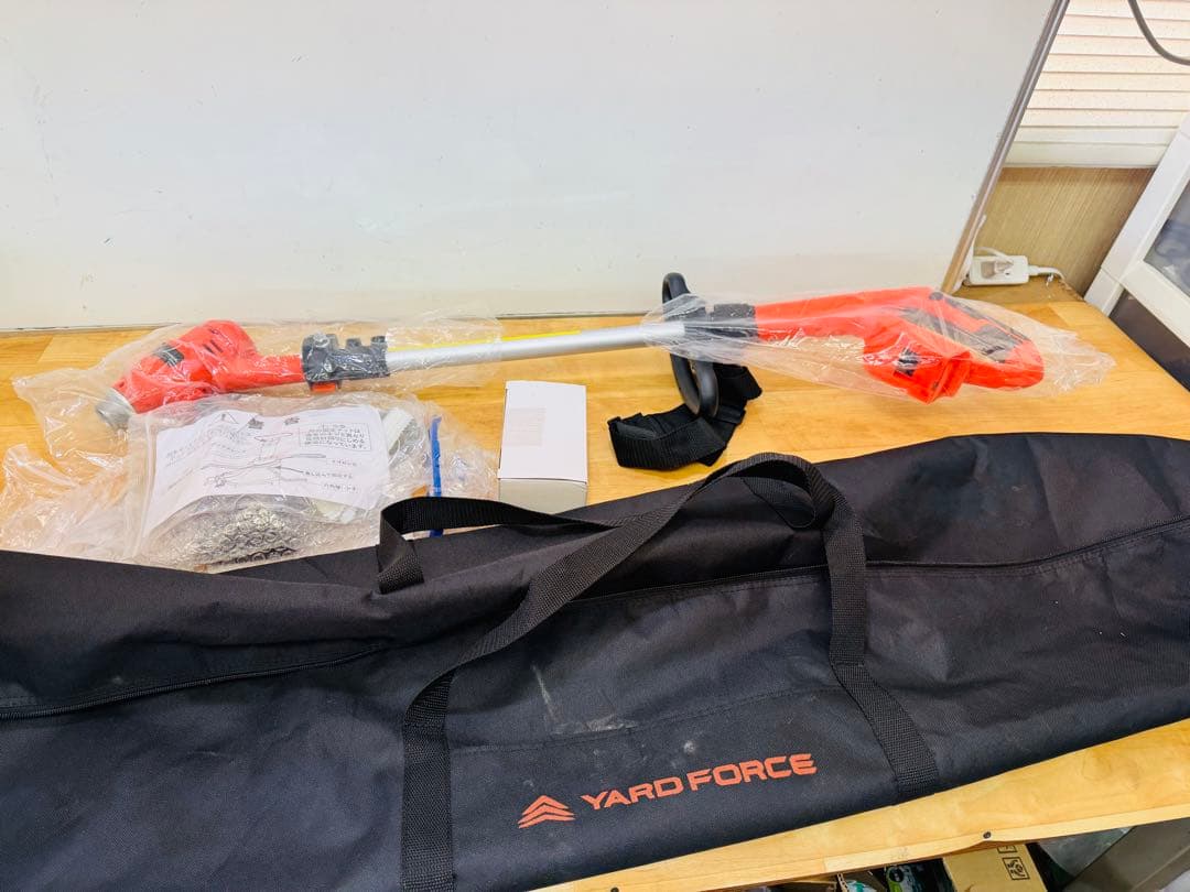 YARD FORCE ハイパワー 24Vコードレス 草刈機 雑草 除草 芝生