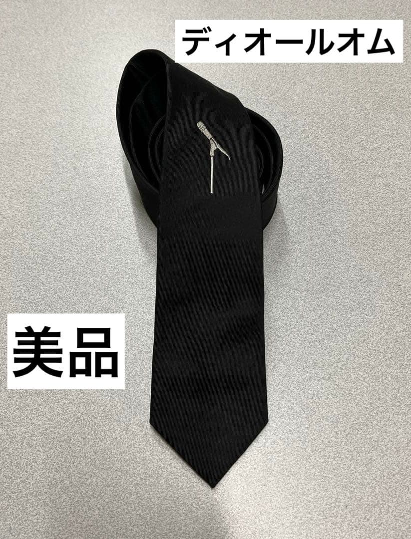 極美品　ディオールオム　DIO ネクタイ　6-16 ベルト　財布　名刺入れ