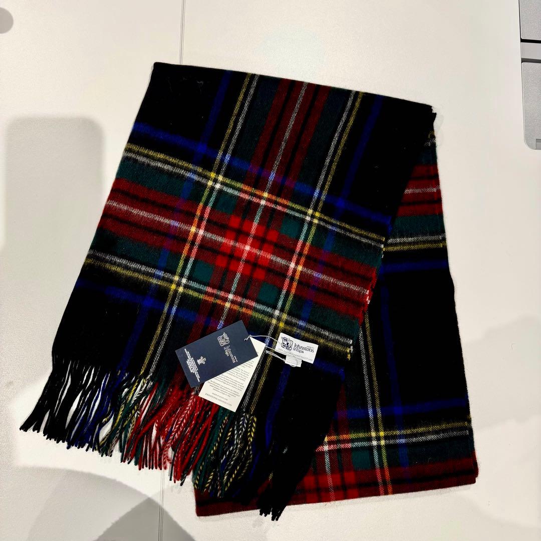 Johnstons ジョンストンズ カシミア 大判ストール マフラー(即発)