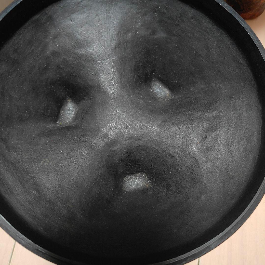 南部鉄器　岩鋳　鉄釜