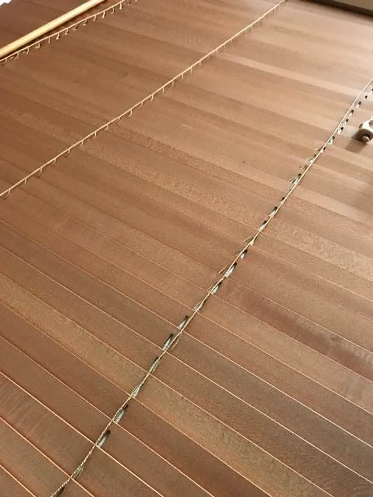 木製ブラインド　二個セット