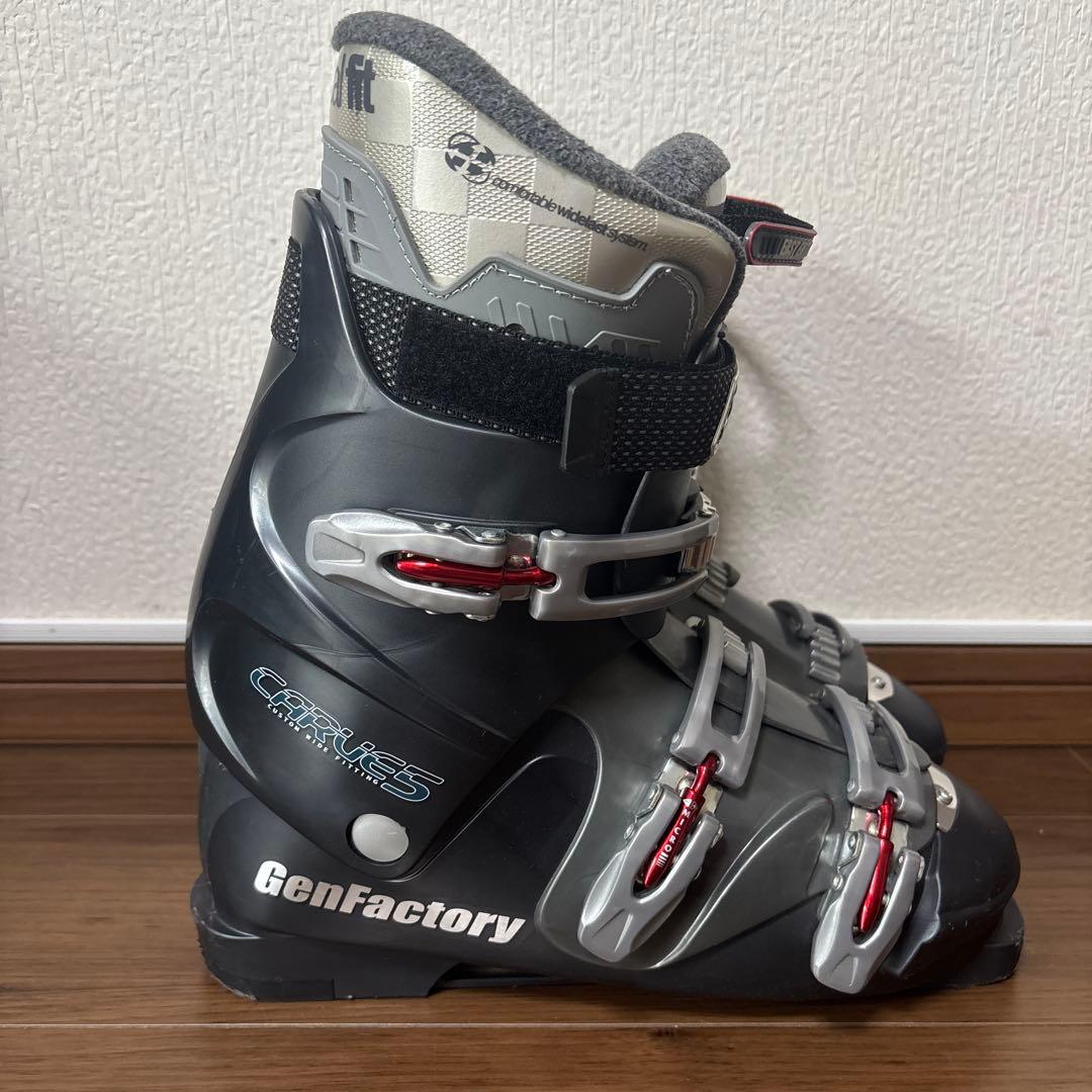 GenFactory CARVE5 男性用スキー用ブーツ 28〜28.5㎝