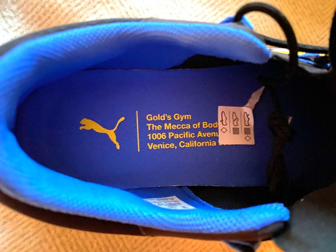 27cm激レア★ゴールドジム ベニス本店×プーマ★コラボ★シューズ★未使用新品