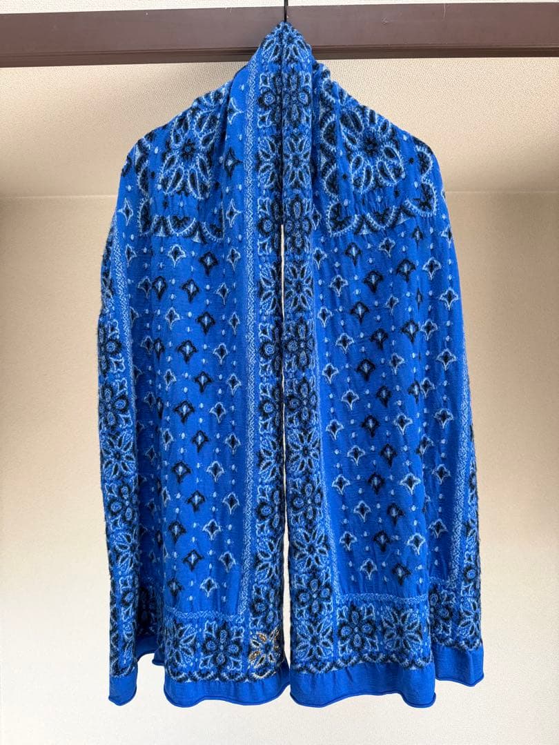 kapital キャピタル 縮絨ウール マフラー ペイズリー イベント限定品