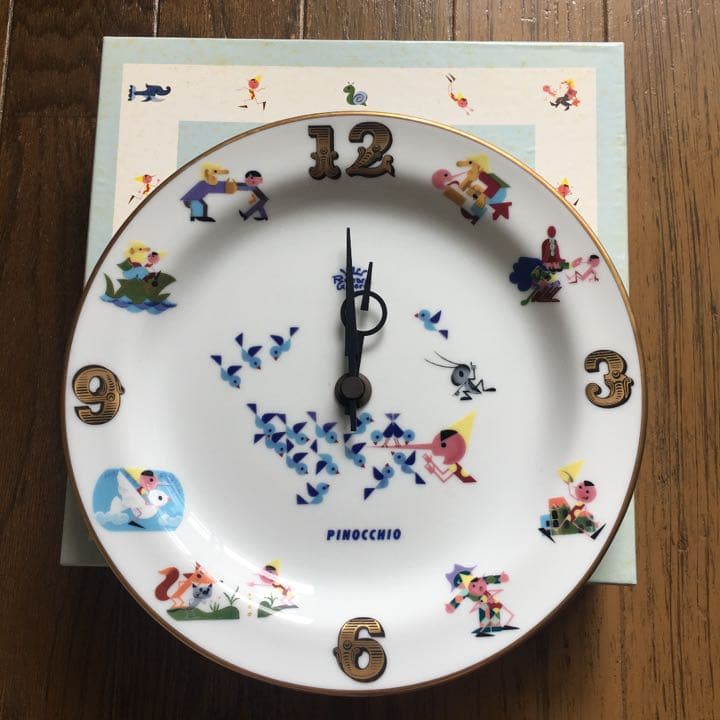 リチャードジノリ × ビレロイ&ボッホ ピノキオ 壁掛け時計