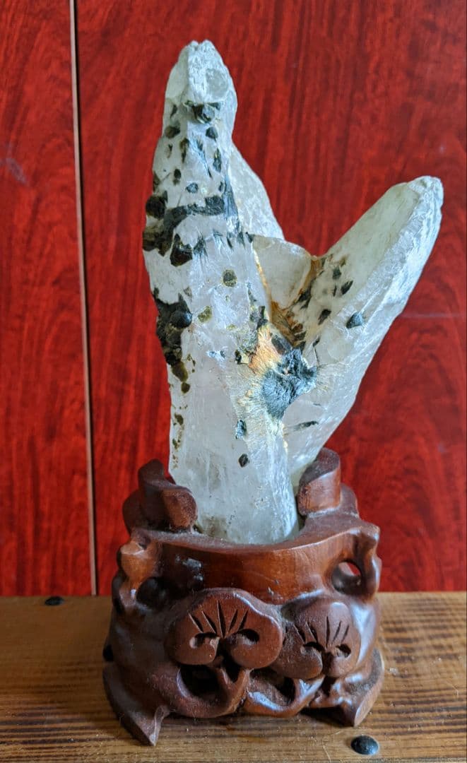 カルサイト トルマリン ? 付