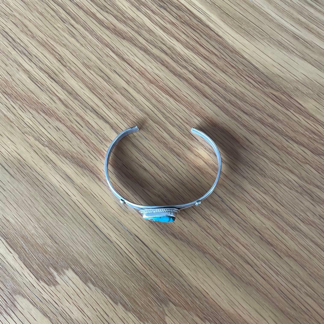 アクセサリー vintage turquoise silver925 bangle