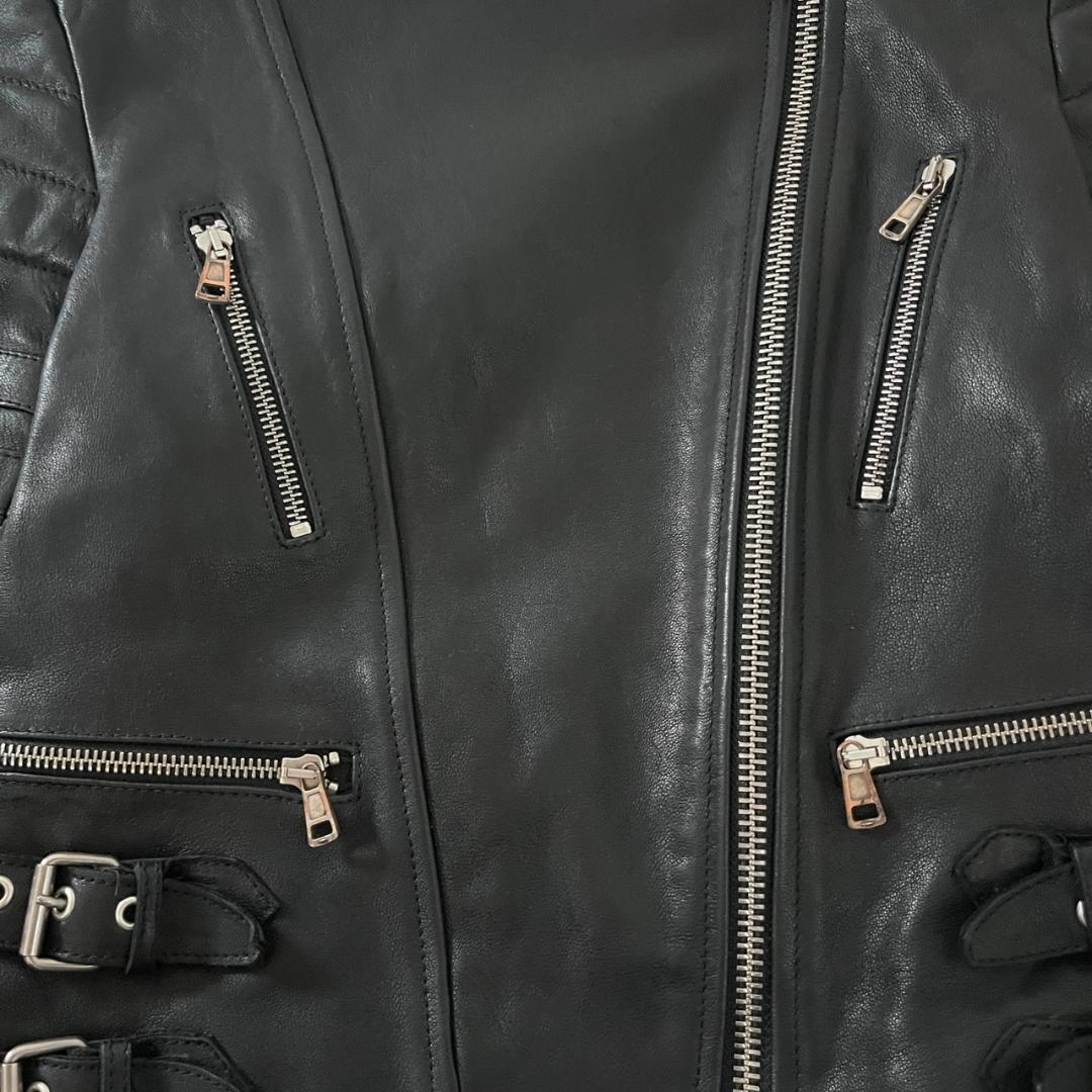 CELINE ライダースジャケット フィービー期 25F072678 40
