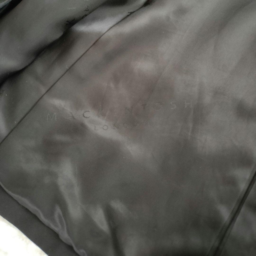 マッキントッシュロンドン ライナー トレンチコート 大きい 44 ブラック