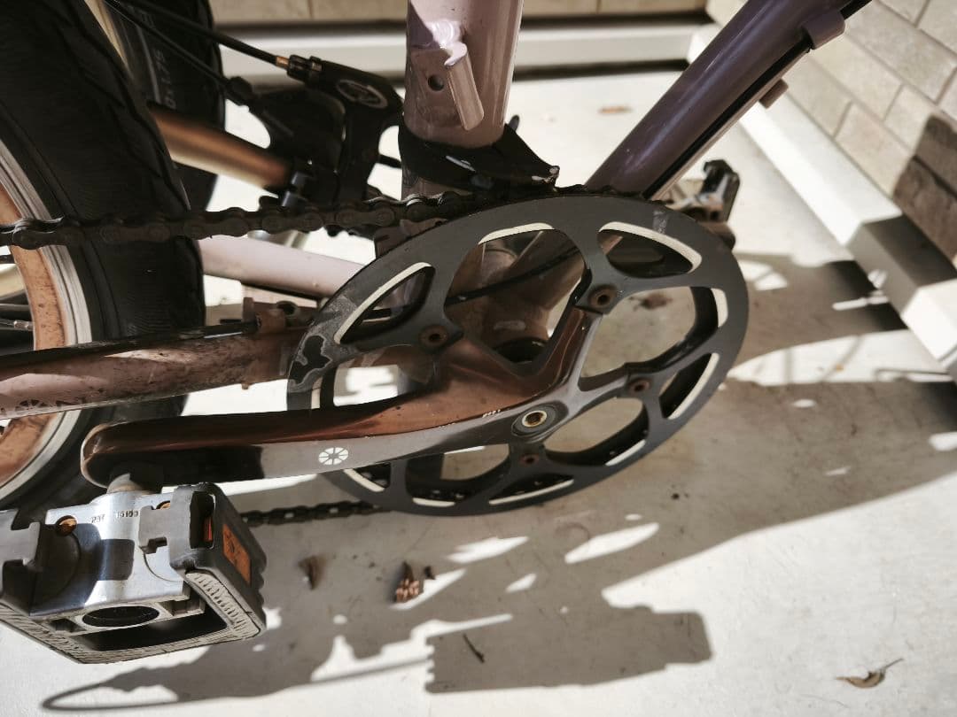 DAHON HORIZE キャメル　ジャンク品　パーツ取り