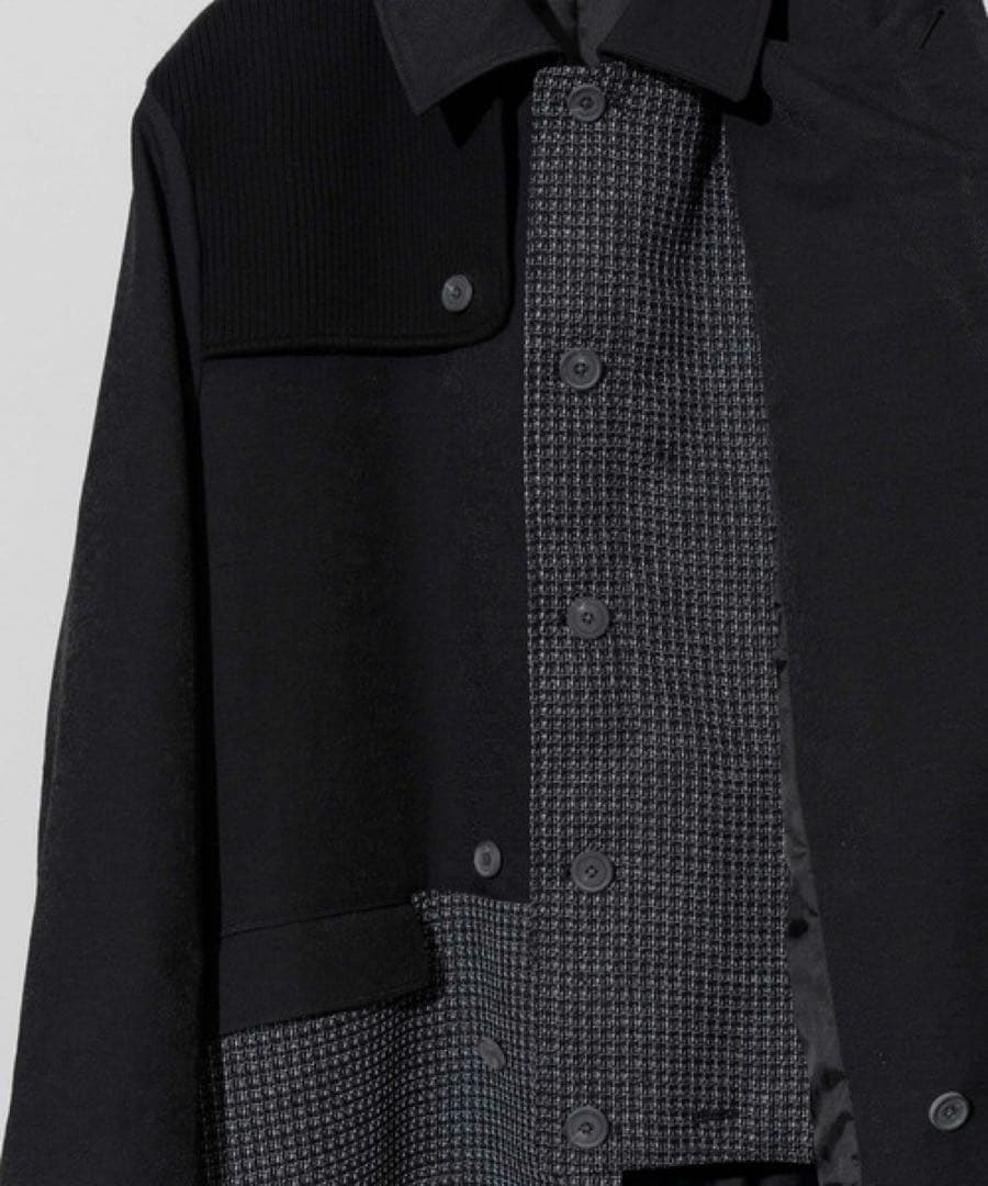 メゾンスペシャル 23AW MIX FABRIC DOCKING トレンチコート