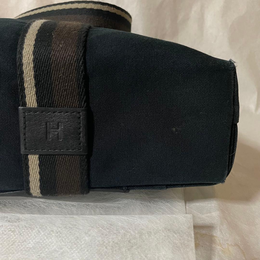 HERMES エルメス トロカホリゾンタルMM キャンバス トートバッグ