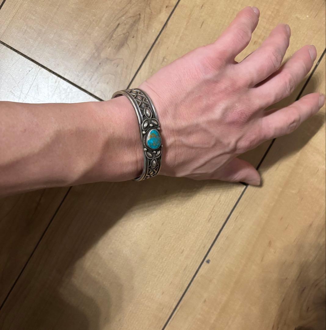 Andy Cadman アンディキャドマン ターコイズ シルバーバングル