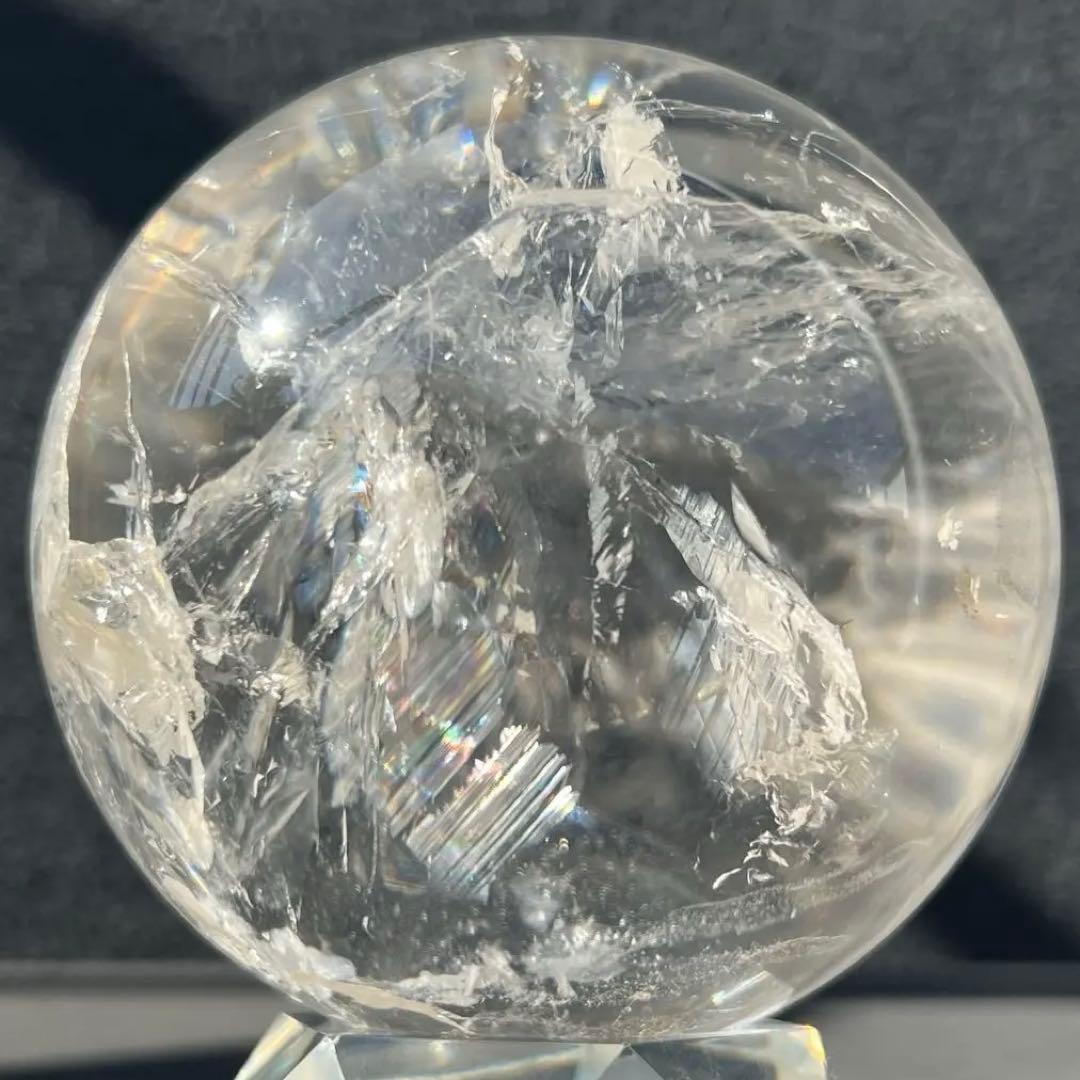 ✳️専用‼️✮超破格✮☆極上逸品 家宝級大宝珠☆✨レインボー レムリアンシード 丸玉