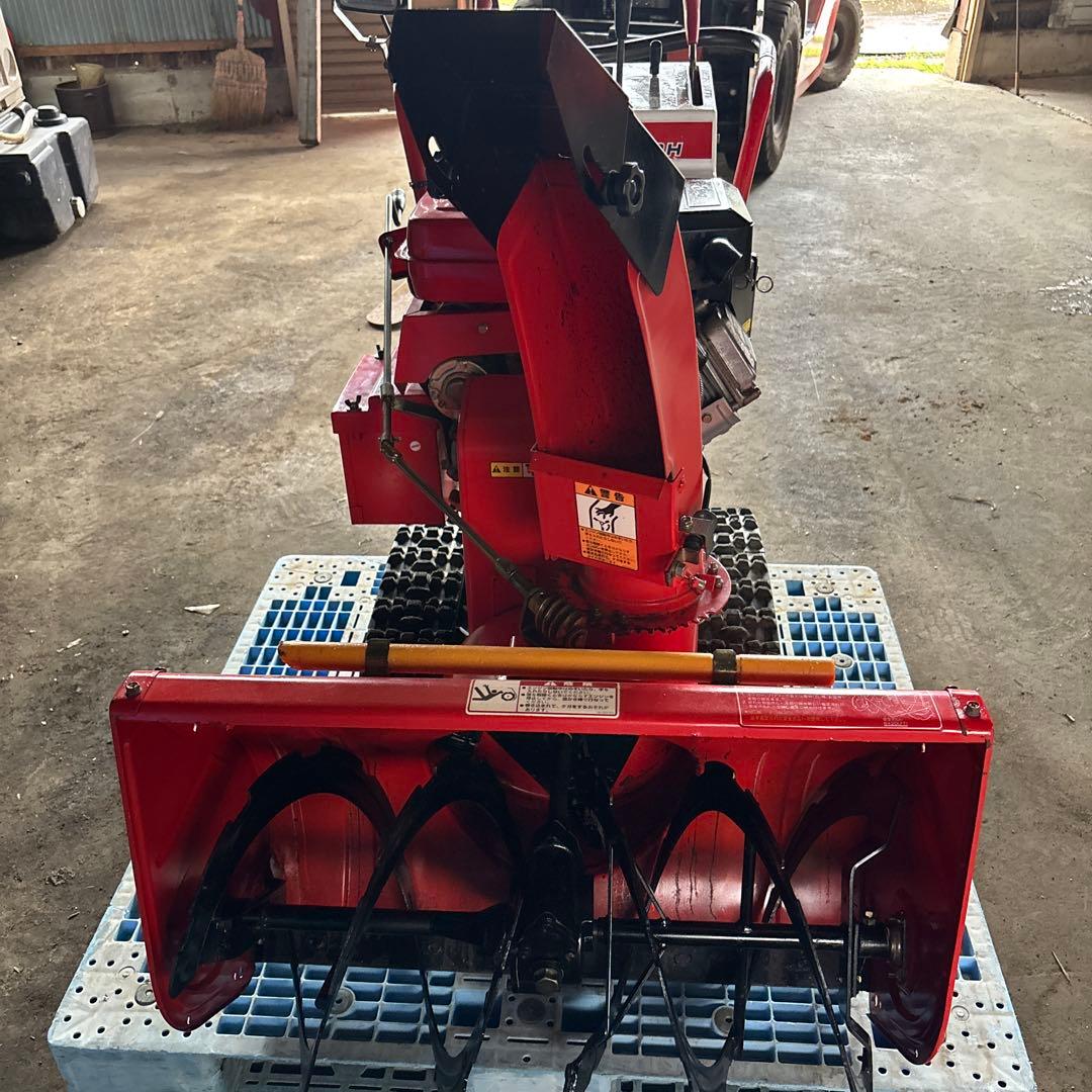 YANMAR YSR80H 除雪機 キャタピラ式引き取り限定